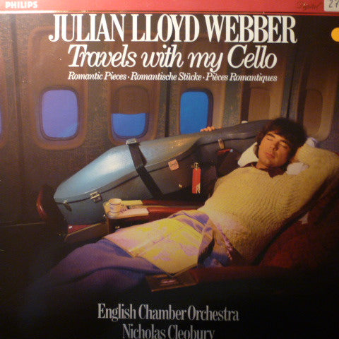 Julian Lloyd Webber, English Chamber Orchestra, Nicholas Cleobury : Travels With My Cello (LP, Album)