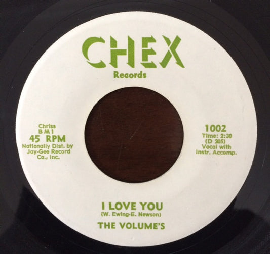 The Volumes : I Love You / Dreams (7", RE)