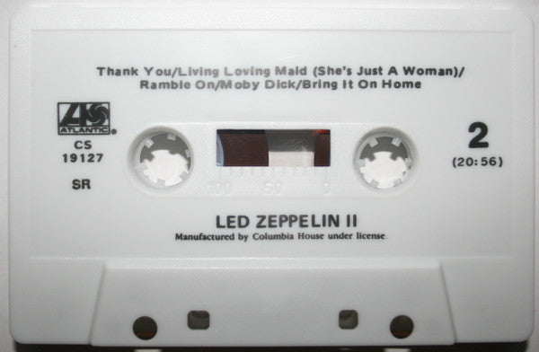 Led Zeppelin : Led Zeppelin II (Cass, Album, Club, RE, SR)