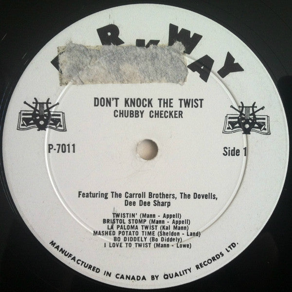 Chubby Checker Also Featuring The Dovells / The Carroll Brothers* / Dee Dee Sharp : Don't Knock The Twist - Original Soundtrack Recording (LP, Album)