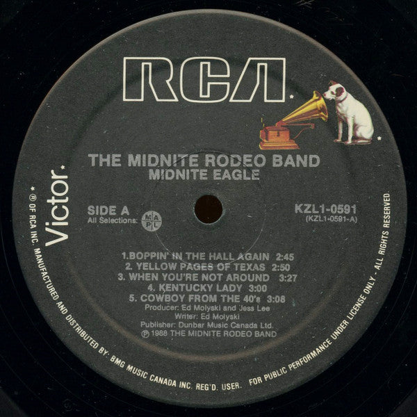 The Midnite Rodeo Band : Midnite Eagle (LP, Album)