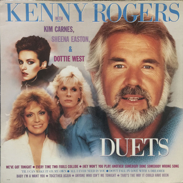 Kenny Rogers, Kim Carnes, Sheena Easton, Dottie West : Duets (LP, Comp)