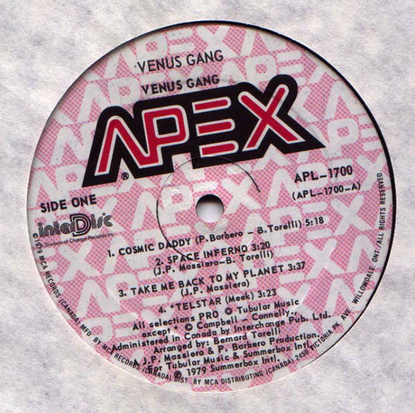 Venus Gang : Venus Gang (LP)
