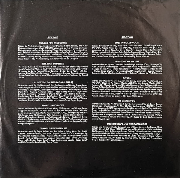 Neil Diamond : Headed For The Future (LP, Album)