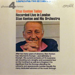 Stan Kenton And His Orchestra : Stan Kenton Today: Recorded Live In London (2xLP, Album)