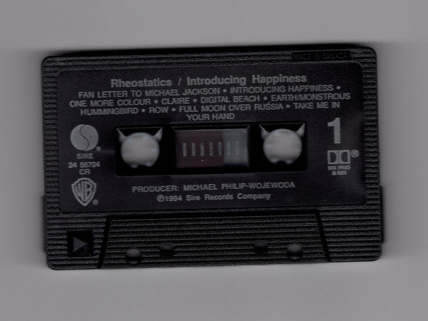 Rheostatics : Introducing Happiness (Cass, Album)