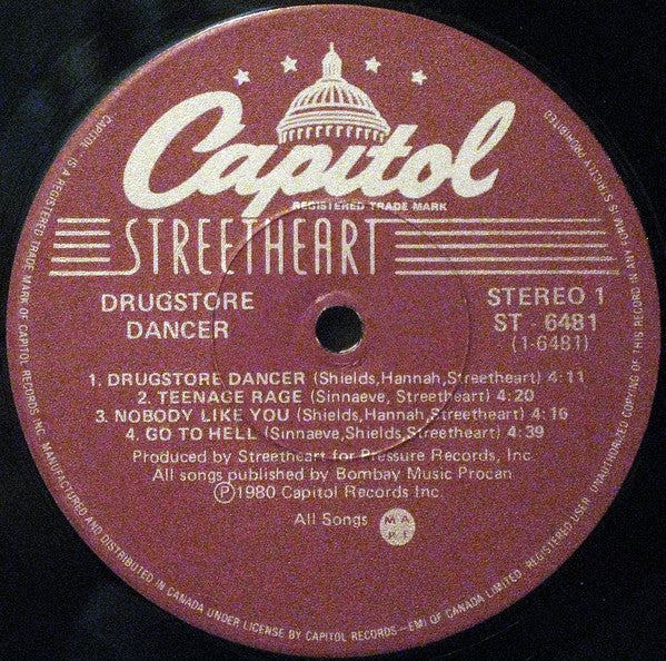 Streetheart : Drugstore Dancer (LP, Album)