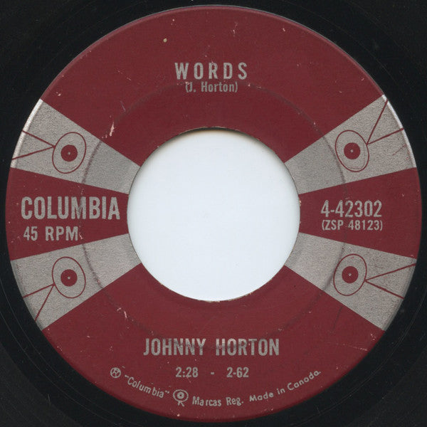Johnny Horton : Honky-Tonk Man (7", Single)