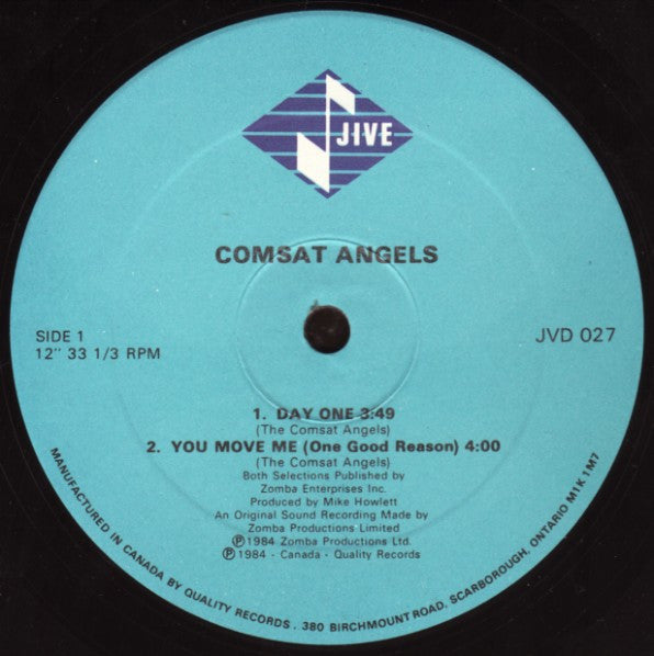 The Comsat Angels : Day One (12")