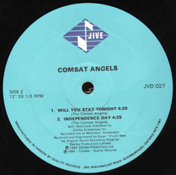 The Comsat Angels : Day One (12")