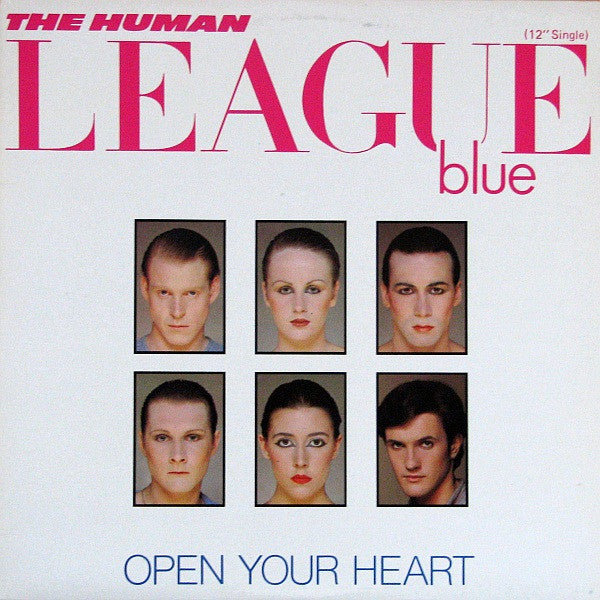 The Human League : Open Your Heart (12", Single, P/Mixed)