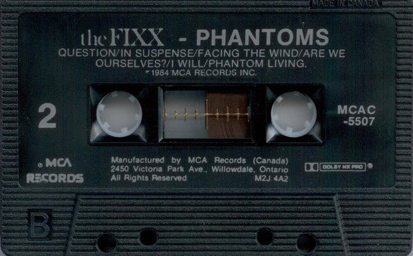The Fixx : Phantoms (Cass, Album, Dol)