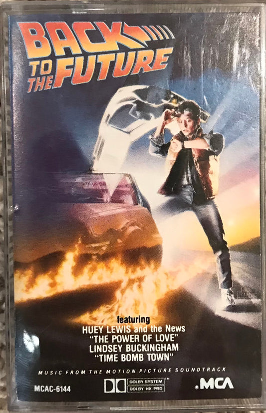 Various : Back To The Future (Music From The Motion Picture Soundtrack) (Cass, Album, Dol)