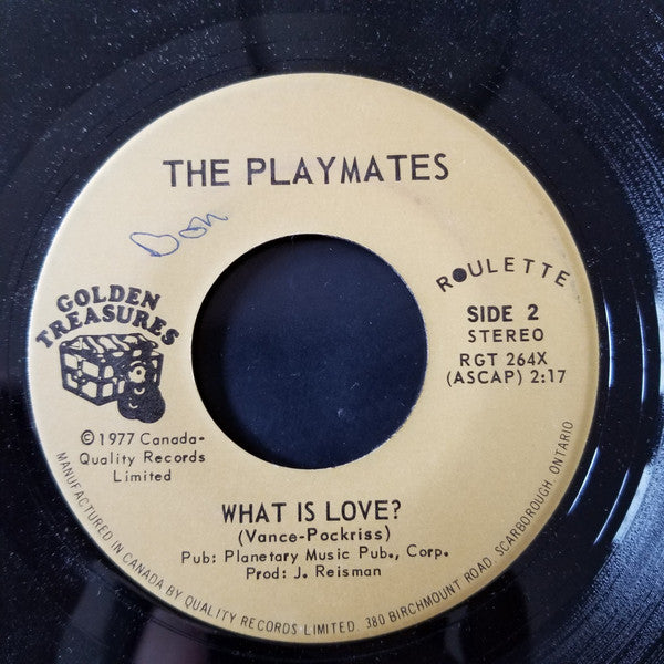 The Playmates - Beep Beep / What Is Love? (7