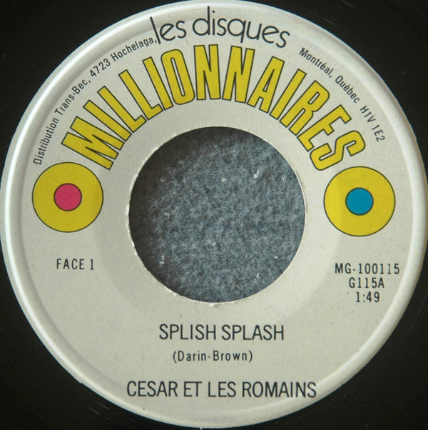Cesar Et Les Romains* : Splish Splash (7", Single)