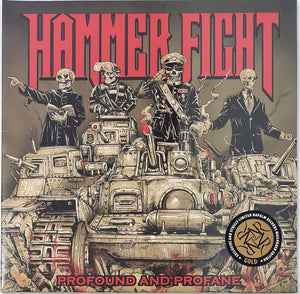 Hammer Fight : Profound And Profane (LP, Ltd, Gol)
