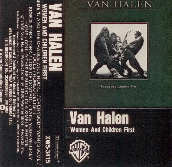 Buy Van Halen : Women And Children First (Cass, Album, Dol) Online