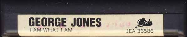 George Jones (2) : I Am What I Am (8-Trk, Album)