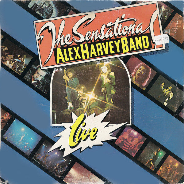 The Sensational Alex Harvey Band : Live (LP, Album, RI)