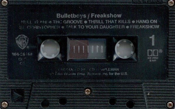 Bullet Boys : Freakshow (Cass, Album, Club, Dol)
