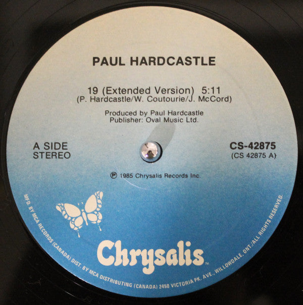 Paul Hardcastle : 19 (12")