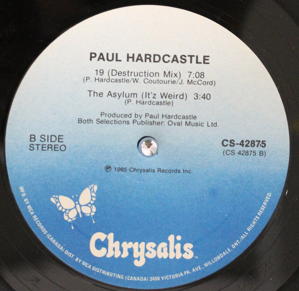 Paul Hardcastle : 19 (12")