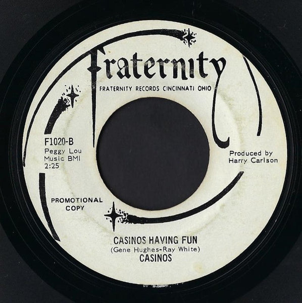 The Casinos : These Are The Things We'll Share / Casinos Having Fun (7", Promo)