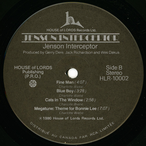 Jenson Interceptor : Jenson Interceptor (LP, Album)