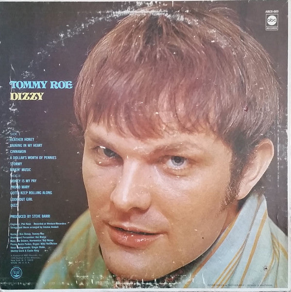 Buy Tommy Roe : Dizzy (LP, Album, RE) Online for a great price