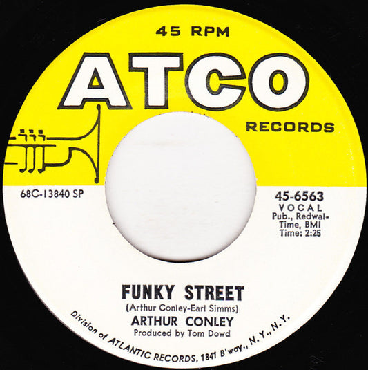 Arthur Conley : Funky Street / Put Our Love Together (7", Single, SP )