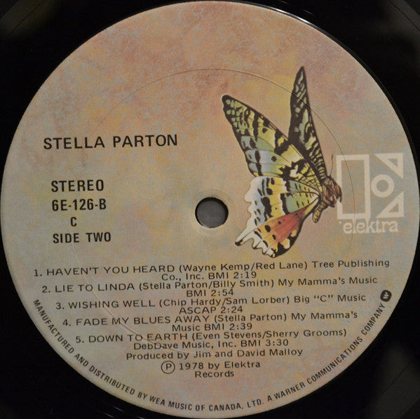 Stella Parton : Stella Parton (LP, Album)