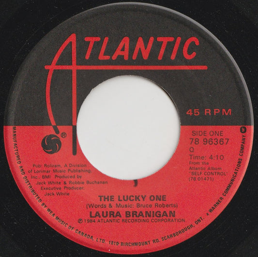 Laura Branigan : The Lucky One (7")