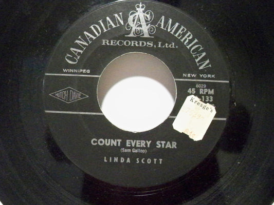 Linda Scott : Count Every Star / Land Of Stars (7", Single)