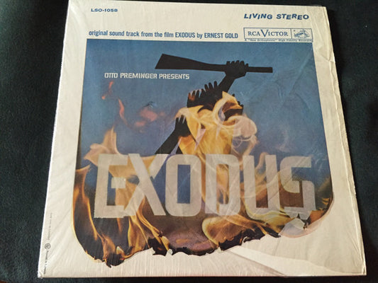 Ernest Gold : Exodus - An Original Soundtrack Recording (LP, Album)