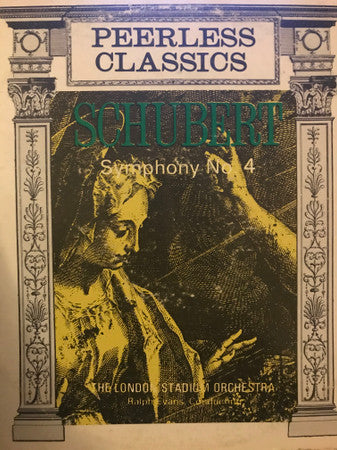Franz Schubert, Ralph Evans (4), The London Stadium Orchestra : Symphony No 4 In C Minor "Tragic" (LP)