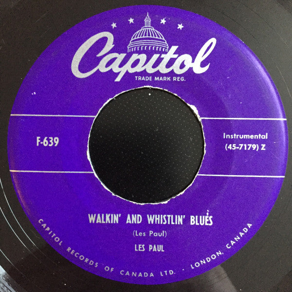 Les Paul And Mary Ford* / Les Paul : How High The Moon / Walkin' And Whistlin' Blues (7", Single)