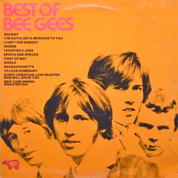 Bee Gees : Best Of Bee Gees (LP, Comp, RE)