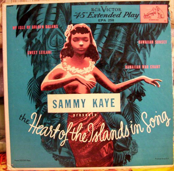 Sammy Kaye & The Kaye Choir : The Heart Of The Islands In Song (7", EP)