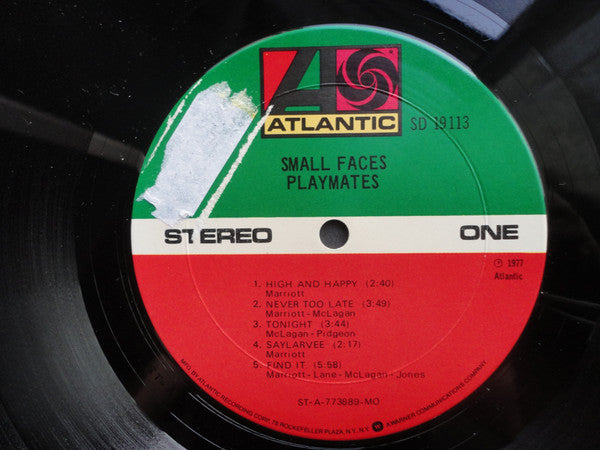 Small Faces - Playmates (LP, Album, Mon) (Very Good Plus (VG+))