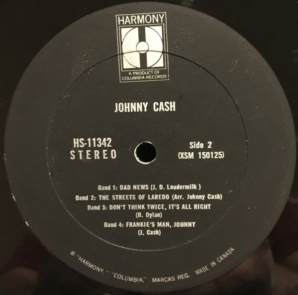 Johnny Cash : Johnny Cash (LP, Comp)