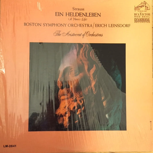 Strauss*, Boston Symphony Orchestra, Erich Leinsdorf : Ein Heldenleben (A Hero's Life) (LP, Mono)