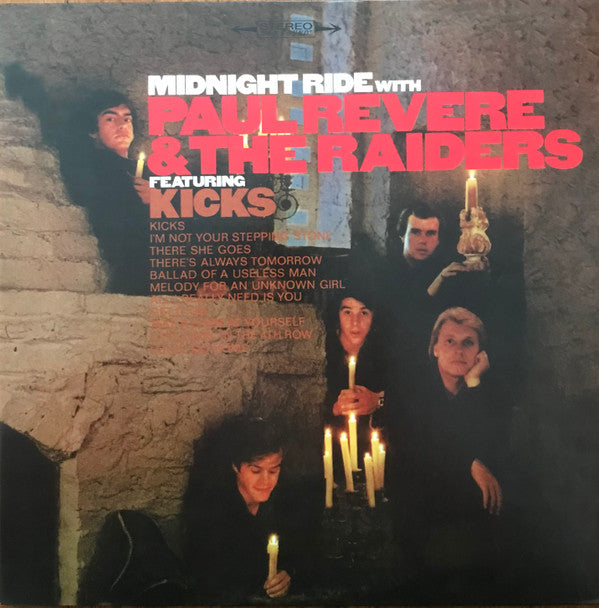 Paul Revere & The Raiders : Midnight Ride (LP, Album, Ltd, RE, RM, Tra)