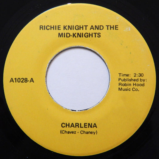 Richie Knight & The Mid-Knights / Terry Black (2) : Charlena / Unless You Care (7", RE)