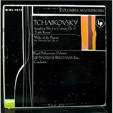 The Royal Philharmonic Orchestra, Sir Thomas Beecham : Tchaikovsky: Symphony No. 2 in C Minor, Op. 17 ("Little Russian"), Waltz of the Flowers from "Nutcracker Suite", Op. 71A (LP, Album, Mono)