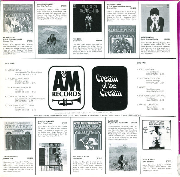 Various : Cream Of The Cream (LP, Comp)