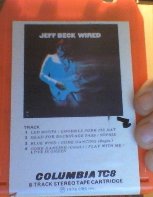 Jeff Beck : Wired (8-Trk, Album)