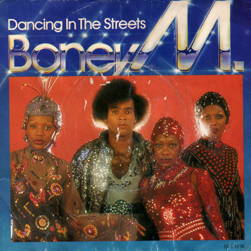 Boney M. : Dancing In The Streets (7", Single, Win)