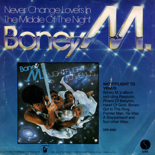 Boney M. : Dancing In The Streets (7", Single, Win)