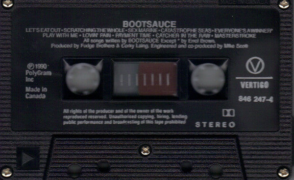 Bootsauce : The Brown Album (Cass, Album, S/Edition, Sli)