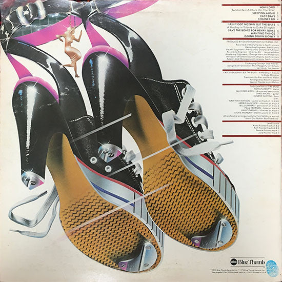 Pointer Sisters : Steppin' (LP, Album)